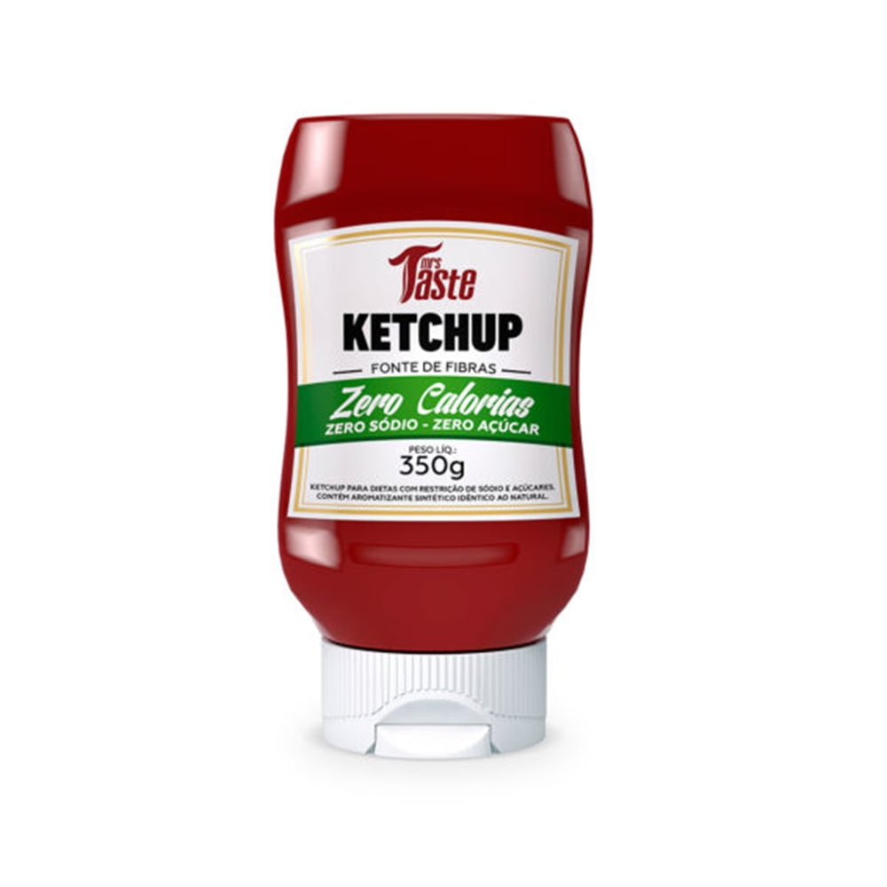 molho zero ketchup mrs taste