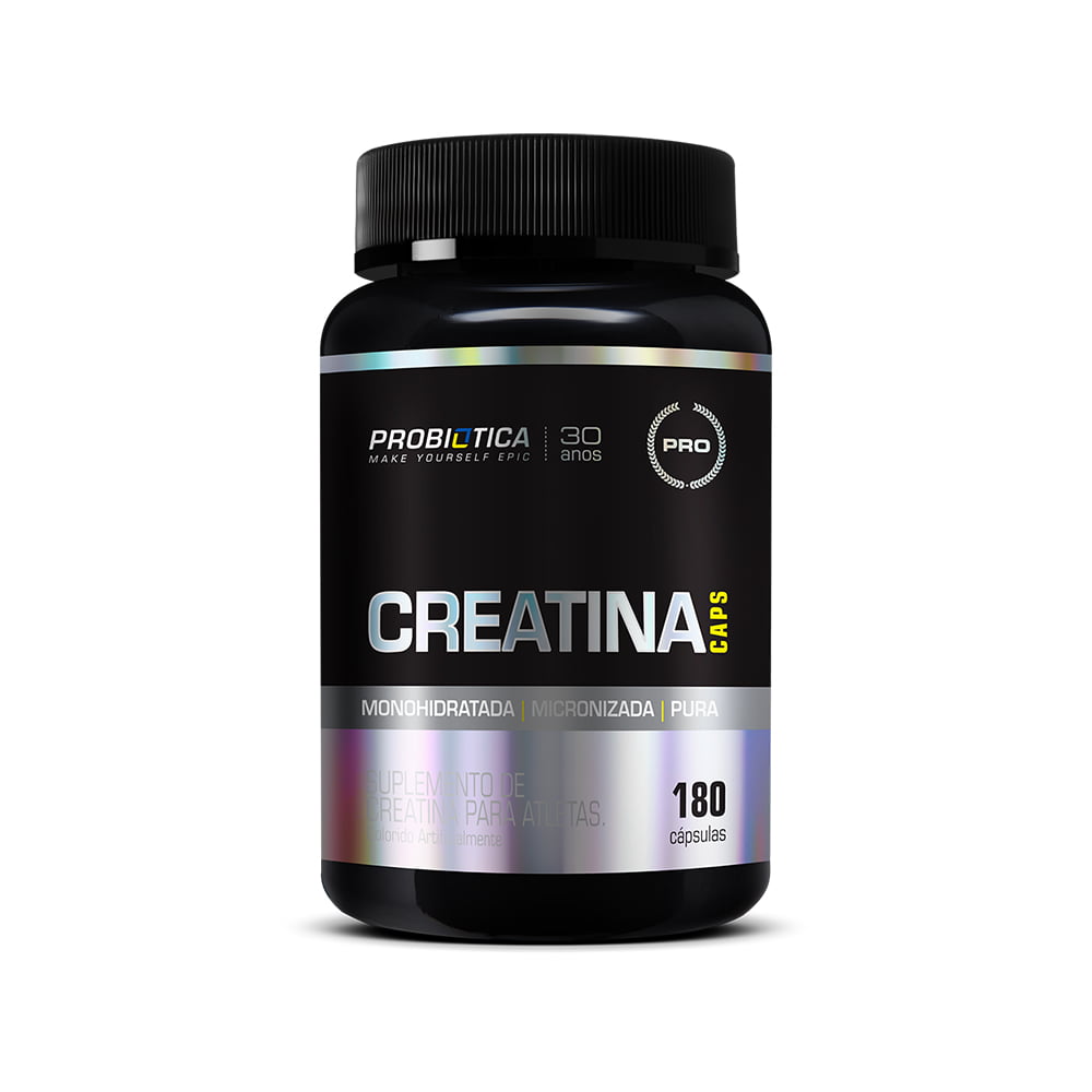 creatina 180caps probiotica