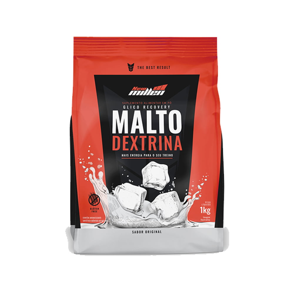 Malto sem sabor 1kg New Millen