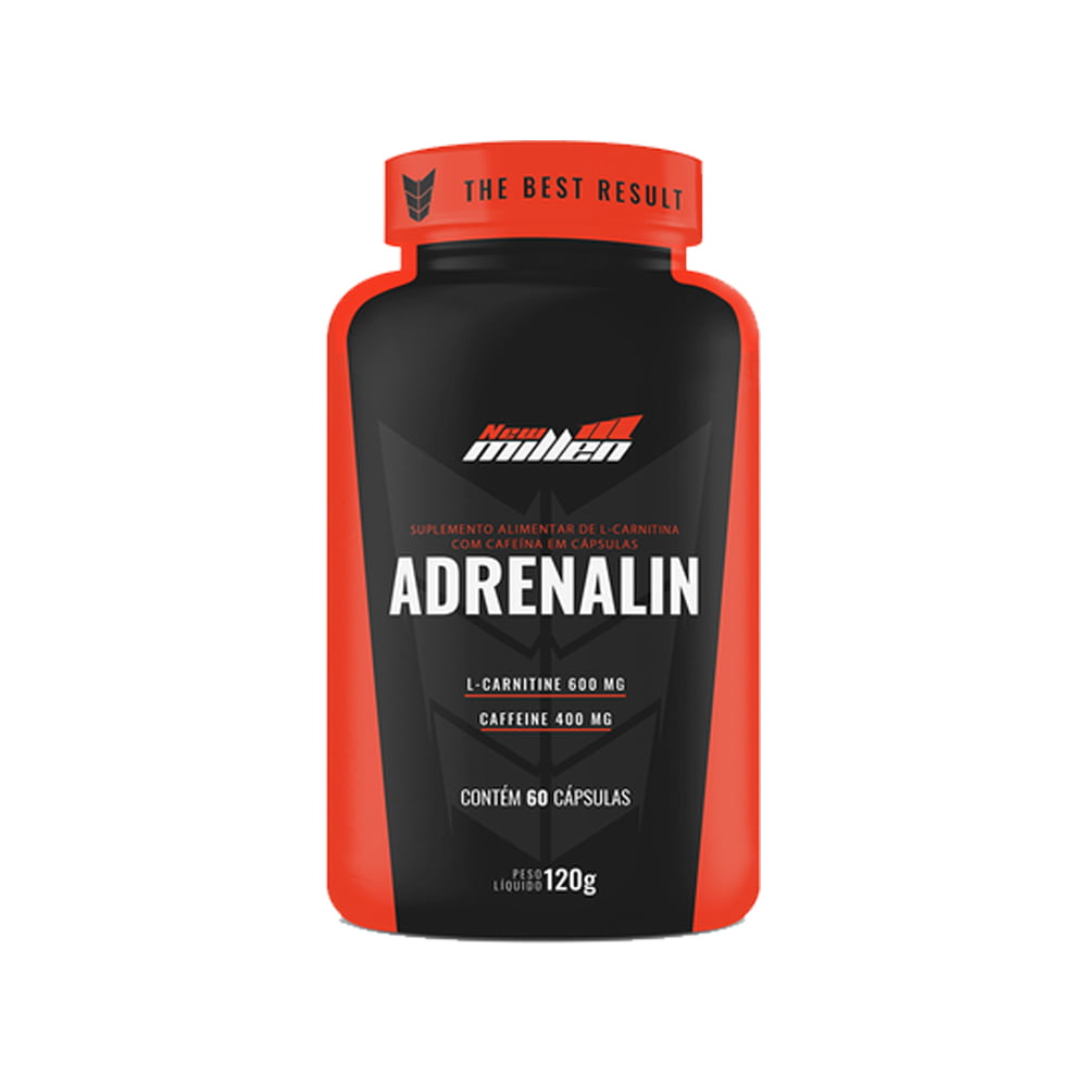 Adrenalin Termogênico 60caps new millen