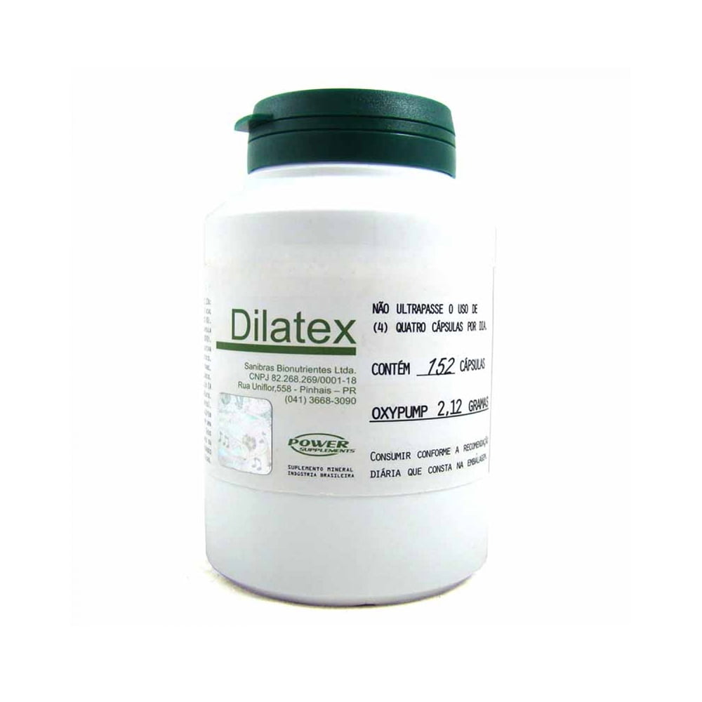 dilatex 152caps power supplements