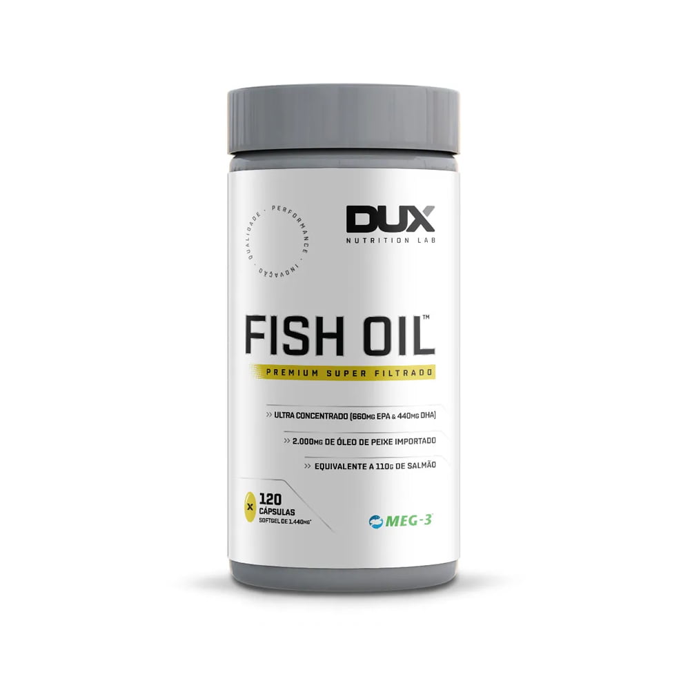 fish oil ( omega 3 ) 120caps dux nutrition
