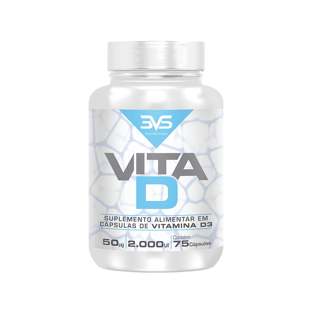 Vitamina D 2000ui 75caps 3VS