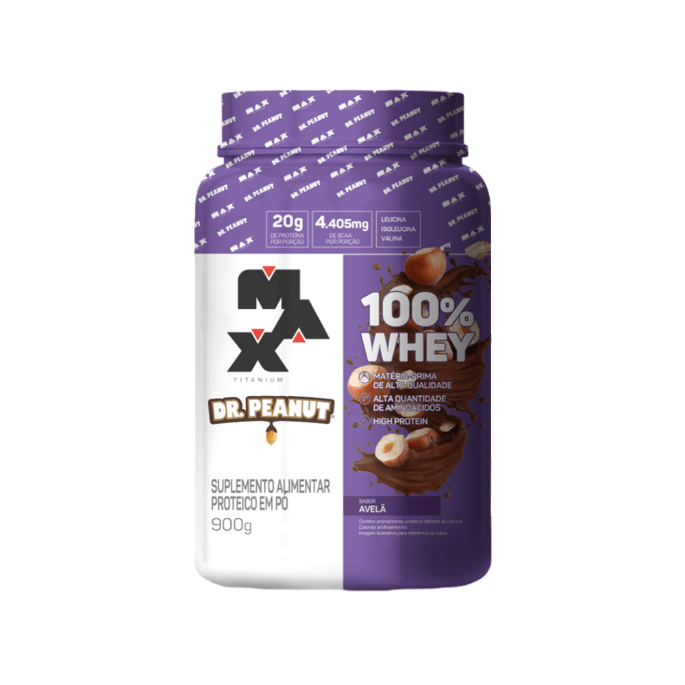 100% Whey 900gr Dr. Peanut