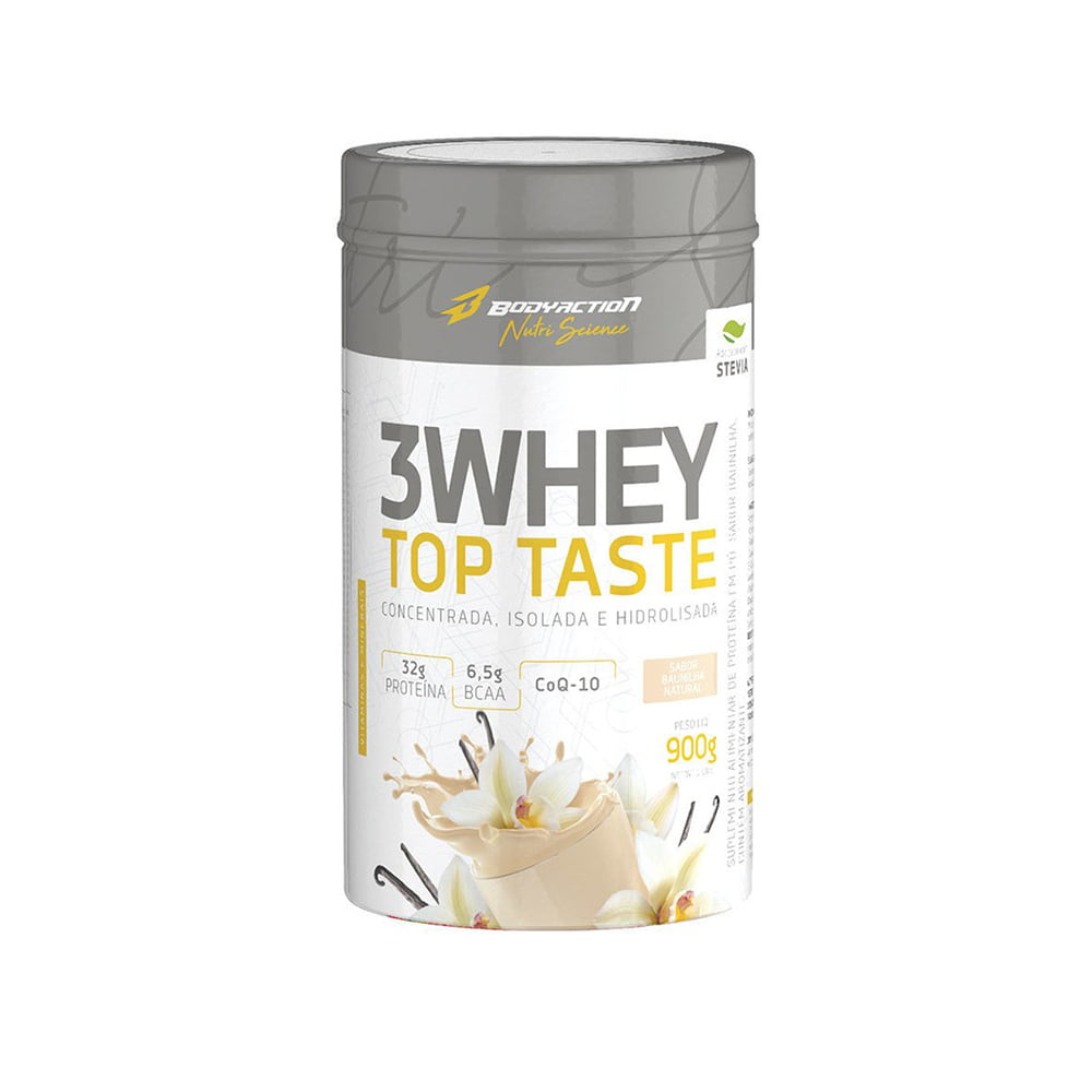 3 whey top taste 900gr Body Action