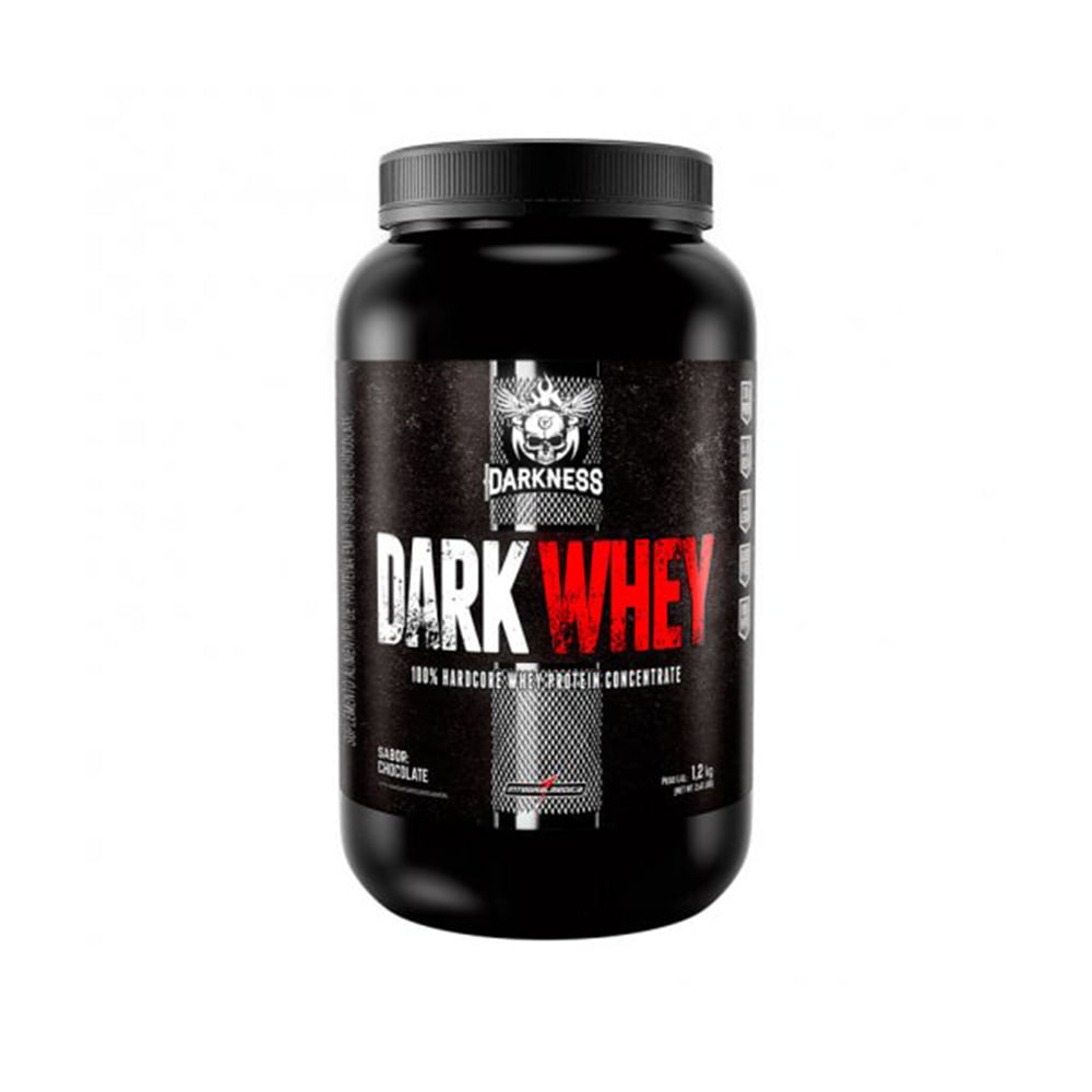 dark whey 1,2kg darkness integralmedica