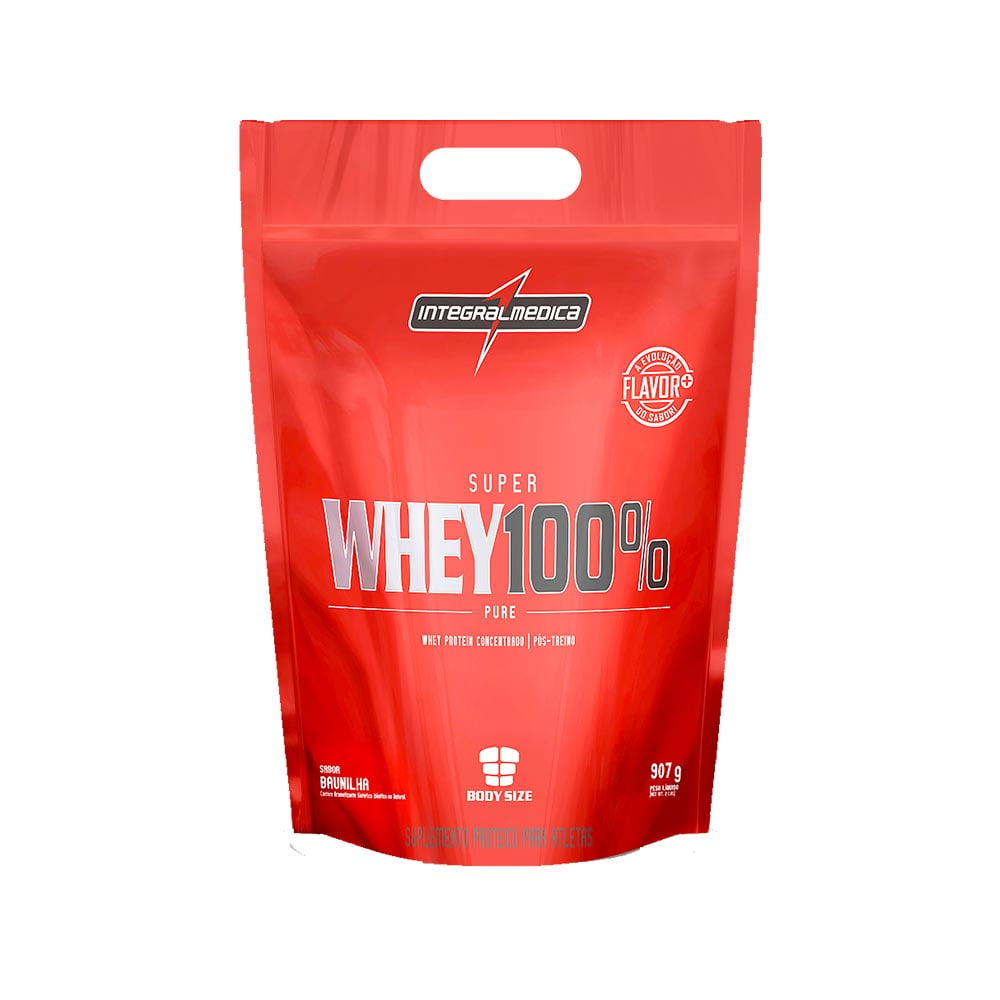 whey 100% refil 900gr integralmedica