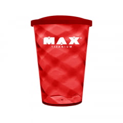 copo acrilico vermelho max titanium