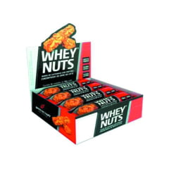 Barra Whey Nuts Cx. 12Unid. 30gr Body Action